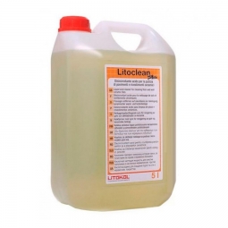 Кислотный очиститель Litokol Litoclean Плюс  для плитки и керамогранита канистра 5л