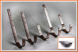 Держатель желоба Nika карнизный Цинк