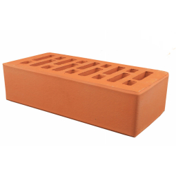 Кирпич лицевой керамический «Красный» пустотелый одинарный