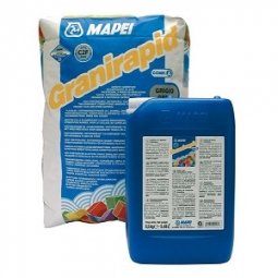 Клей Mapei Granirapid серый компонент В для керамической плитки и камня 5,5 кг