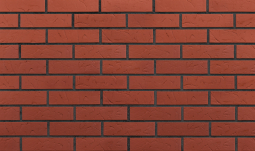 Кирпич лицевой керамический Красный «Сланец» пустотелый Евро 0.7 НФ
