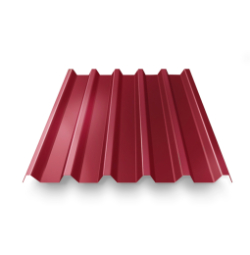 Профнастил С-44 RAL 3003 красный рубин 0,45 мм