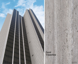 Камень Coral Travertine