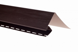Планка околооконная Альта-Профиль Блокхаус Коричневый 3000