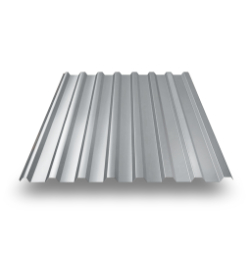 Профнастил МП-20 RAL 7004 серый 0,70 мм