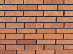 Кирпич лицевой клинкерный «Красный» «Бархат» пустотелый Евро 0.5НФ