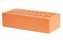 Кирпич лицевой керамический «Персик» «Барселона» пустотелый одинарный