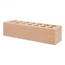 Кирпич лицевой керамический «Светлый» «Плитняк» пустотелый Евро одинарный