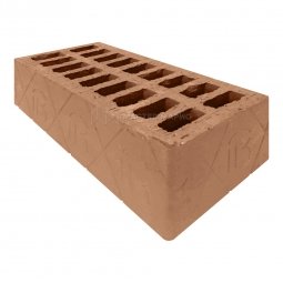 Кирпич керамический рядовой пустотелый утолщенный М 125