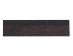 Коньково-карнизная черепица Технониколь Оптима Коричневый, 1000х250мм