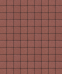 Тротуарная плитка Поревит Квадрат Красный 100х100х60 мм