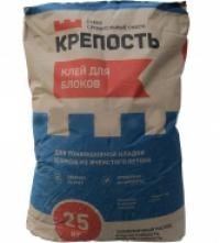 Клей для блоков Крепость 25кг
