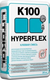Клей Litokol Hyperflex K100 Серый для плитки, керамогранита, натурального камня, 20кг
