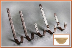 Держатель желоба Nika стропильный RAL1014 Слоновая кость