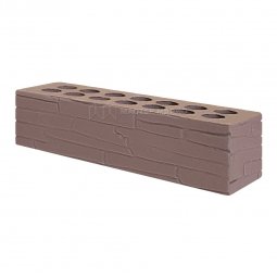 Кирпич лицевой керамический «Шоколад» «Плитняк» пустотелый Евро одинарный