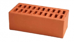 Кирпич рядовой керамический пустотелый полуторный М 175