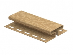 Н-профиль Ю-Пласт Тимбер-Блок Кедр янтарный