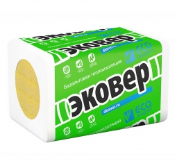 Базальтовый утеплитель Эковер Экофасад 1000х600х100 / 4 пл.
