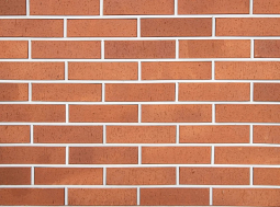 Кирпич лицевой клинкерный «Красный» «Каре» пустотелый WDF