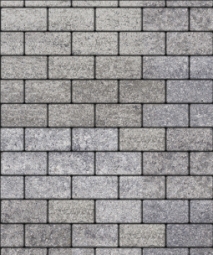 Тротуарная плитка Поревит Прямоугольник Гранит Шунгит 60 мм 100х200