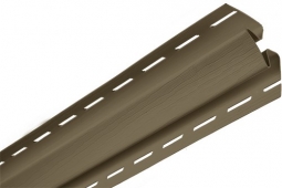 Планка Внутренний угол Альта-Профиль Орех темный 3м