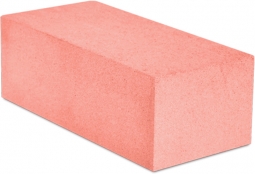 Кирпич лицевой силикатный Красный полнотелый утолщенный