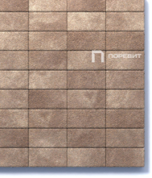 Тротуарная плитка Поревит Прямоугольник Гранит Хаски 60 мм 100х200