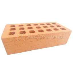 Кирпич лицевой керамический «Соломенный» «Рельеф» пустотелый утолщенный М125