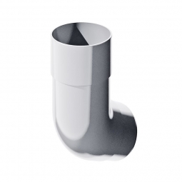 Колено водосточной трубы Технониколь (Verat) Серый (125х82 мм), 135 градусов