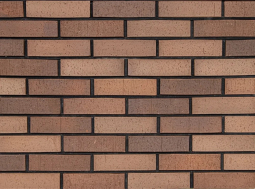 Кирпич лицевой клинкерный «Коричневый» «Каре» полнотелый одинарный