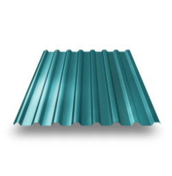 Профнастил МП-20 RAL 5021 водная синь 0,50 мм