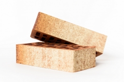 Кирпич лицевой керамический Латерра Закат Сахары пустотелый одинарный, пустотность 33