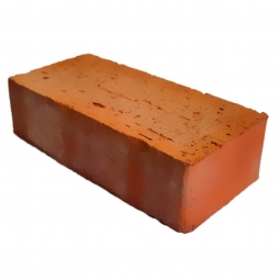 Кирпич рядовой керамический полнотелый одинарный печной гладкий