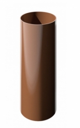 Труба водосточная Технониколь (Verat) Коричневая (125х82 мм), 1,5м