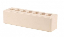 Кирпич лицевой керамический «Слоновая кость» пустотелый Евро 0.5НФ