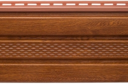 Софит Альта-Профиль с частичной перфорацией Дуб золотистый