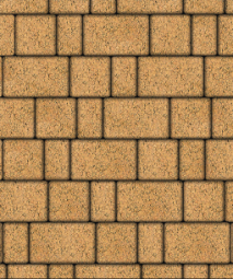 Тротуарная плитка Поревит Старый город Сахара, 60 мм 3 плиты