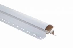 Планка угловая радиусная Альта-Профиль Белый 3000