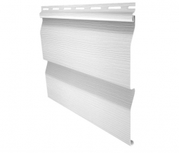 Сайдинг Ю-Пласт Корабельный брус Classic белый