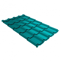 Металлочерепица Kamea Водная синь RAL 5021