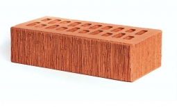 Кирпич лицевой керамический Красный «Москва Бархат» пустотелый одинарный