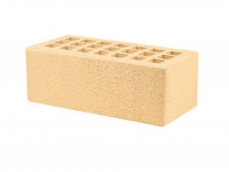 Кирпич лицевой керамический «Солома» «Пена» пустотелый утолщенный