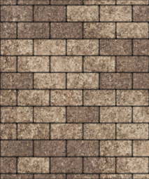 Тротуарная плитка Поревит Прямоугольник Гранит Хаски 200х100х80 мм