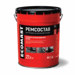 Ремонтный состав Ecomast, металлическое ведро 21,5 л