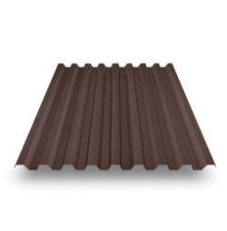 Профнастил С-21 RAL 8017 шоколад 0,45 мм