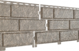 Фасадная панель Ю-Пласт Stone-House Кирпич бежевый