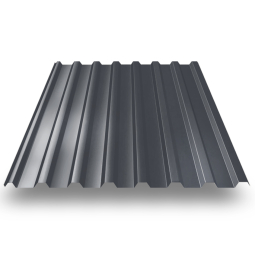 Профнастил МП-20 Vimatt двухсторонний RAL 7024 мокрый асфальт 0,5 мм