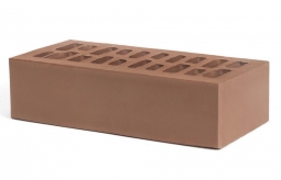 Кирпич лицевой керамический «Темно-молочный Шоколад» «Мокко» пустотелый одинарный