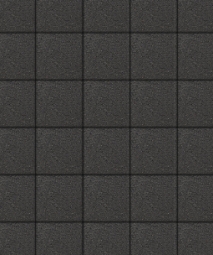 Тротуарная плитка Поревит Квадрат Черный 60 мм 200х200