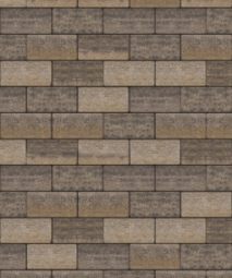 Тротуарная плитка Поревит Прямоугольник Доломит 60 мм 100х200